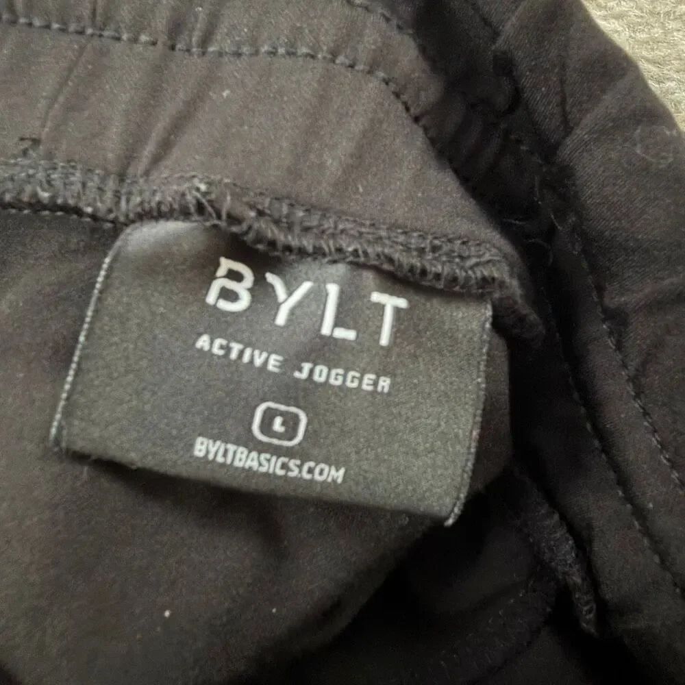 Men’s BYLT Black Jogger Pants - Picture 7 of 8